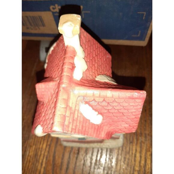 Vintage 1992 Holiday Expressions Christmas Village Grocery Store Building - Picture 6 of 7